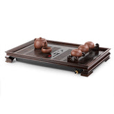 黑紫檀 吉祥茶盤 56*38*7.5cm
